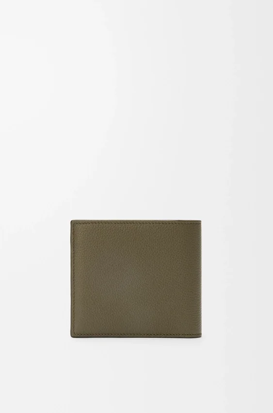 Bifold Coin Wallet in Soft Grained Calfskin Bifold Coin Wallet in Soft Grained Calfskin