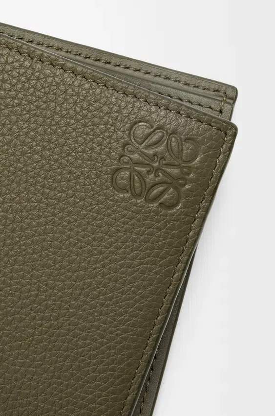 Bifold Coin Wallet in Soft Grained Calfskin Bifold Coin Wallet in Soft Grained Calfskin
