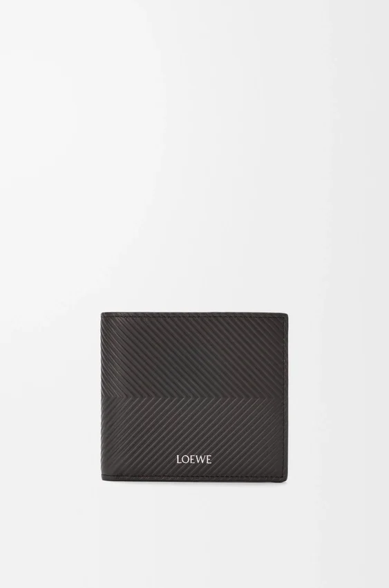 Bifold Coin Wallet in Textured Classic Calfskin Bifold Coin Wallet in Textured Classic Calfskin