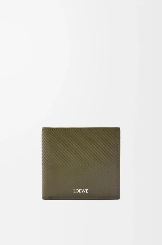 Bifold Coin Wallet in Textured Classic Calfskin Bifold Coin Wallet in Textured Classic Calfskin