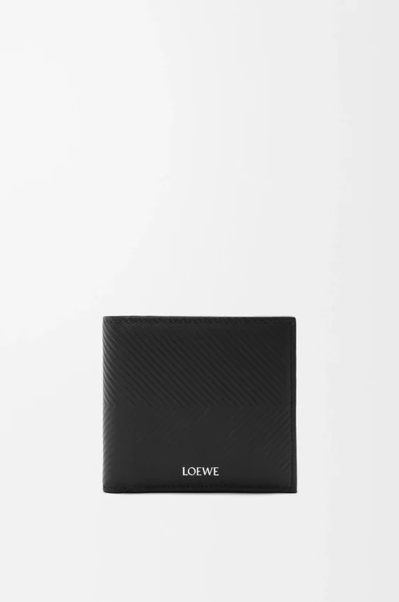 Bifold Coin Wallet in Textured Classic Calfskin Bifold Coin Wallet in Textured Classic Calfskin