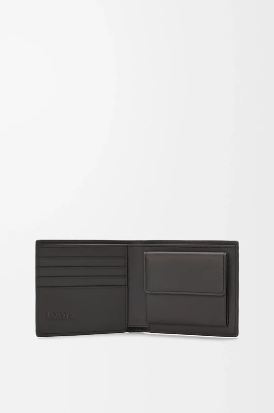 Bifold Coin Wallet in Textured Classic Calfskin Bifold Coin Wallet in Textured Classic Calfskin