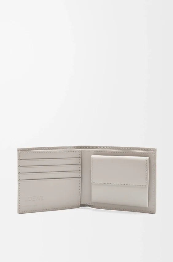 Bifold Coin Wallet in Textured Classic Calfskin Bifold Coin Wallet in Textured Classic Calfskin