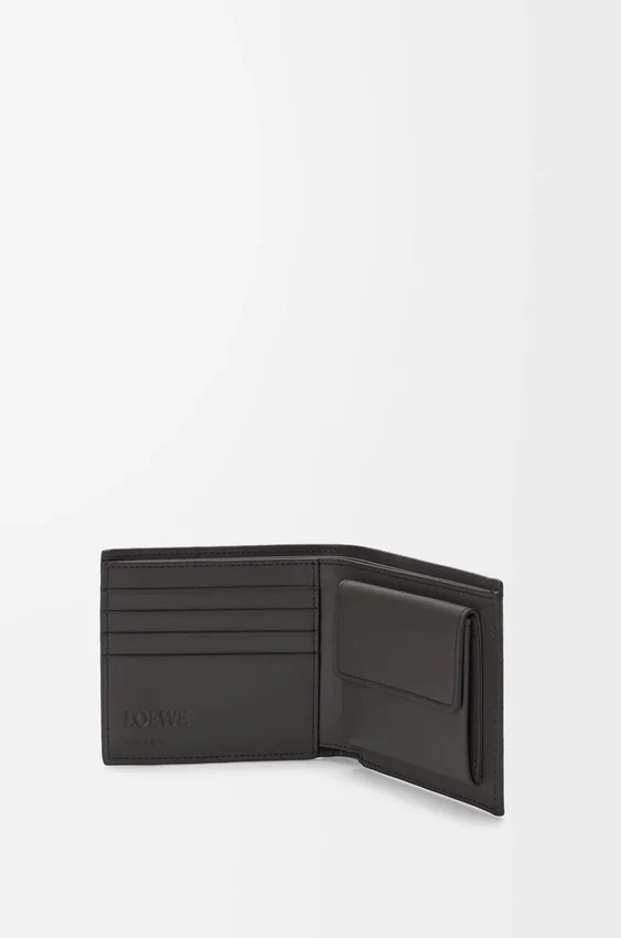 Bifold Coin Wallet in Textured Classic Calfskin Bifold Coin Wallet in Textured Classic Calfskin