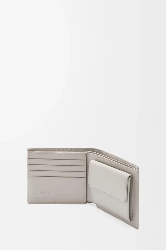 Bifold Coin Wallet in Textured Classic Calfskin Bifold Coin Wallet in Textured Classic Calfskin
