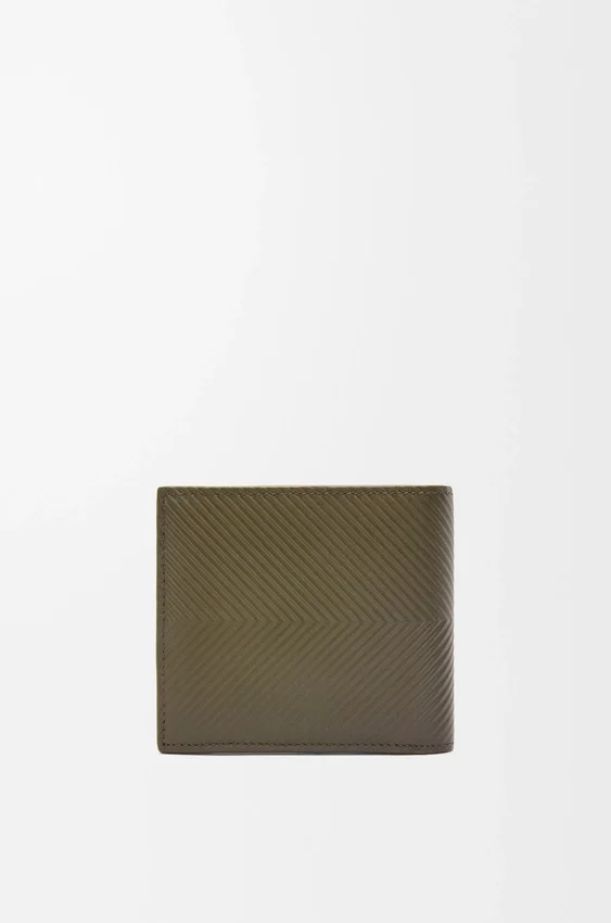 Bifold Coin Wallet in Textured Classic Calfskin Bifold Coin Wallet in Textured Classic Calfskin