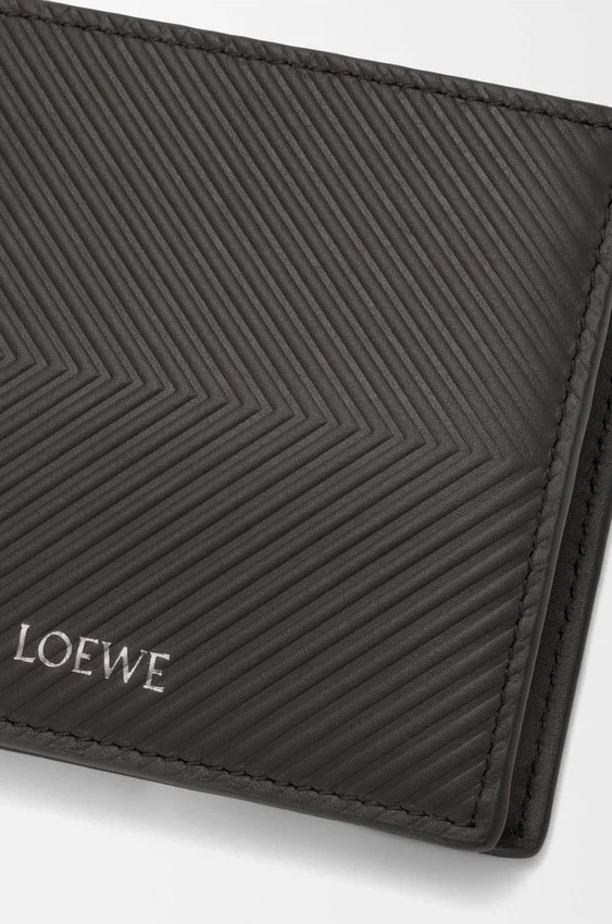Bifold Coin Wallet in Textured Classic Calfskin Bifold Coin Wallet in Textured Classic Calfskin