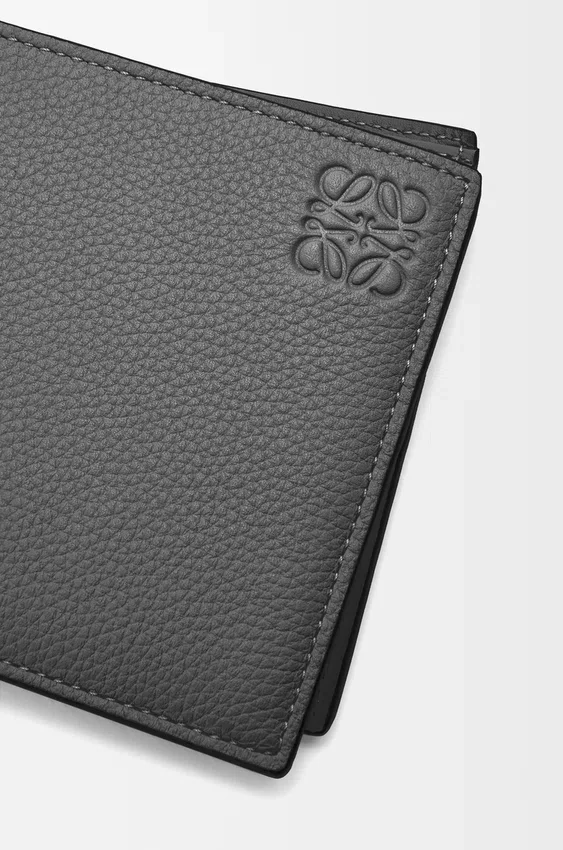 Bifold Wallet in Soft Grained Calfskin Bifold Wallet in Soft Grained Calfskin