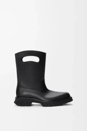 Bobby Boot in Grained Vegetable-Tanned Calfskin