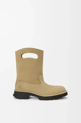 Bobby Boot in Waxed Split Calfskin