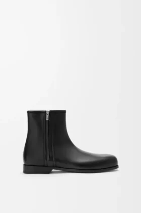 Bobine Ankle Boot in Smooth Calfskin