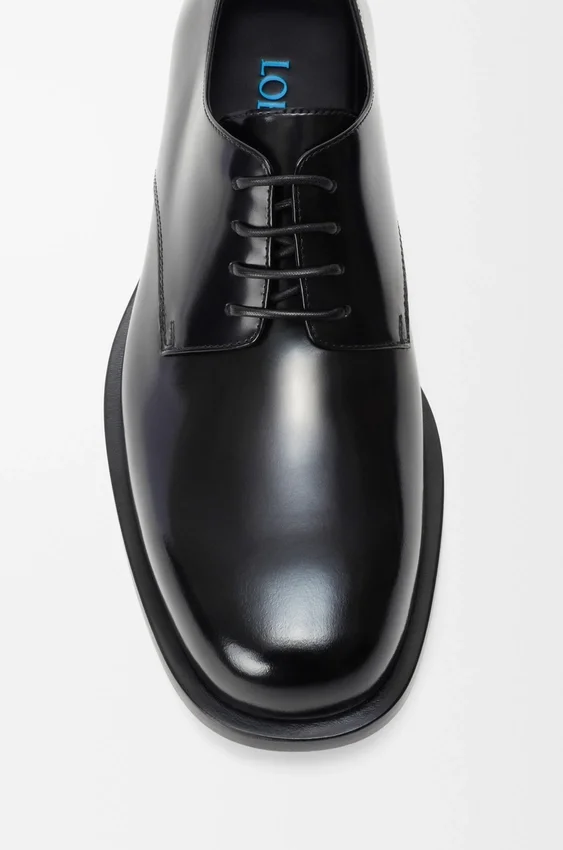 Bobine Derby in Brushed Calfskin Bobine Derby in Brushed Calfskin