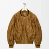 Bomber Jacket in Technical Fabric