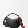 Braided Knot Charm in Calfskin
