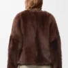Cardigan in Shearling