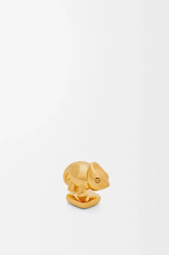 Chameleon Pin in Brass Chameleon Pin in Brass