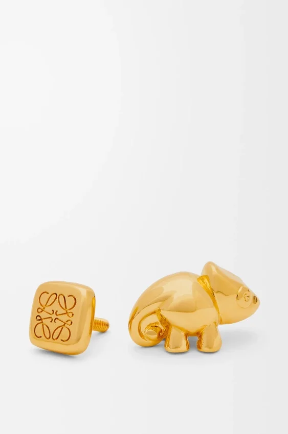Chameleon Pin in Brass Chameleon Pin in Brass