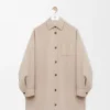 Coat in Wool and Cashmere