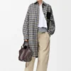Coat in Wool and Cashmere