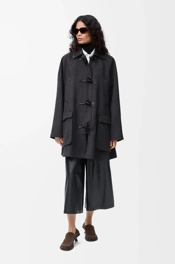 Coat in Wool and Cashmere Coat in Wool and Cashmere