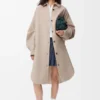 Coat in Wool and Cashmere