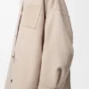 Coat in Wool and Cashmere