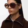Coil Butterfly Sunglasses