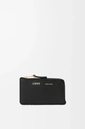 Coin Cardholder in Smooth and Grained Calfskin