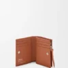 Compact Wallet in Nappa Calfskin
