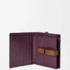Compact Zip Wallet in Soft Grained Calfskin
