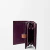 Compact Zip Wallet in Soft Grained Calfskin
