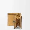 Compact Zip Wallet in Soft Grained Calfskin