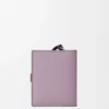 Compact Zip Wallet in Soft Grained Calfskin