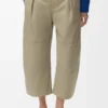 Cropped Trousers in Cotton