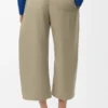 Cropped Trousers in Cotton