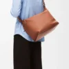 Cubi Crossbody Bag in Supple Smooth Calfskin and Jacquard