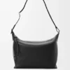 Cubi Crossbody Bag in Supple Smooth Calfskin and Jacquard