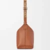 Cubi Crossbody Bag in Supple Smooth Calfskin and Jacquard