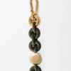 Donut Chain in Calfskin