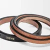 Double Bangle Set in Classic Calfskin
