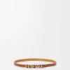 Double Wrap Loewe Bracelet in Calfskin