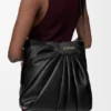 Draped Tote in Mellow Nappa Lambskin