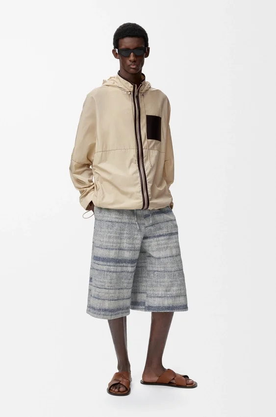 Hooded Jacket in Technical Shell Hooded Jacket in Technical Shell