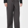 Drawstring Trousers in Cotton and Silk