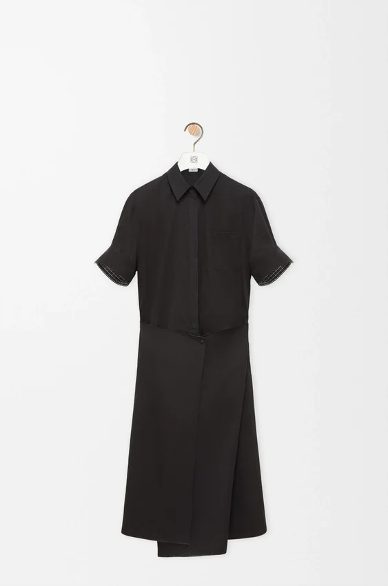 Dress in Cotton and Silk Dress in Cotton and Silk