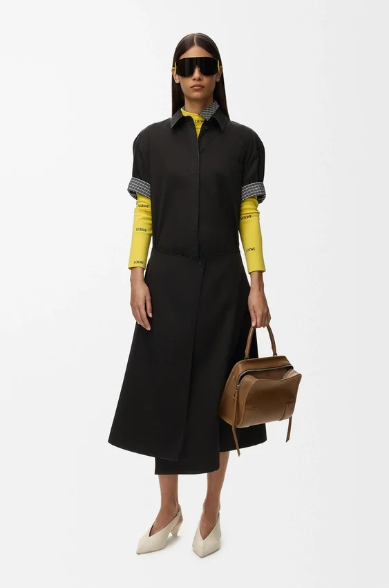 Dress in Cotton and Silk Dress in Cotton and Silk