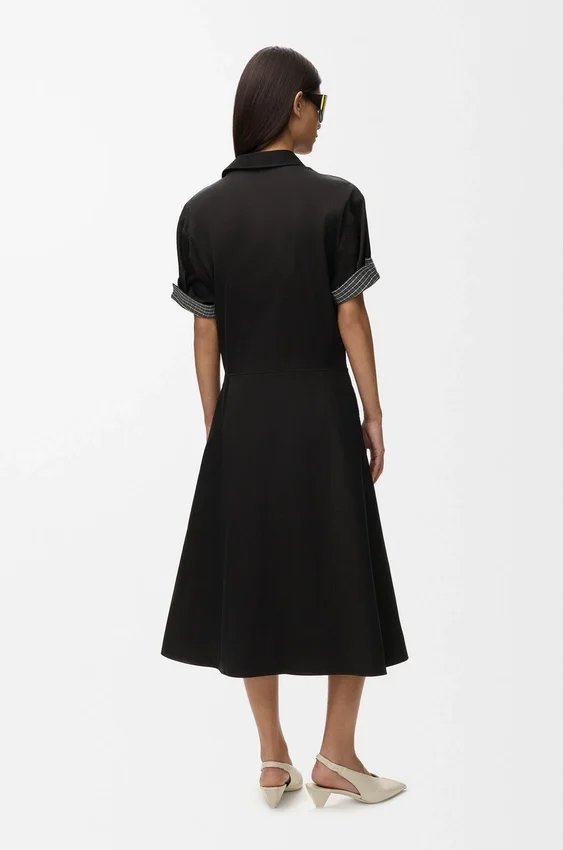 Dress in Cotton and Silk Dress in Cotton and Silk