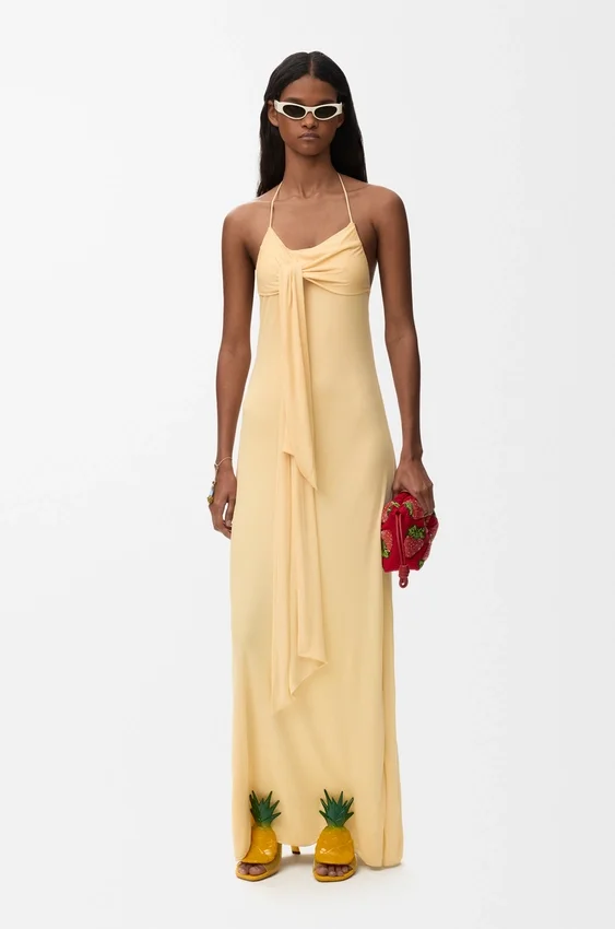 Dress in Crepe Viscose Dress in Crepe Viscose