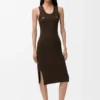 Dress in Stretch Cotton