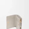 Duet Compact Wallet in Smooth and Grained Calfskin